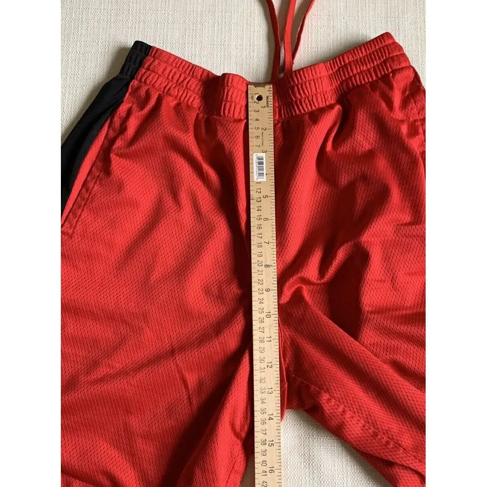 Vintage 5Star Basketball Reversible Men's Red/Black Training Shorts SZ M (32-34)